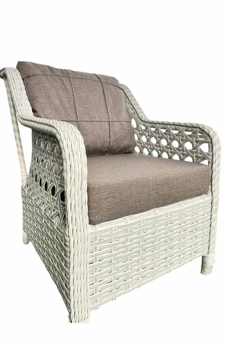 Hanah Home Conjunto de Jardín Rondi Milky Brown